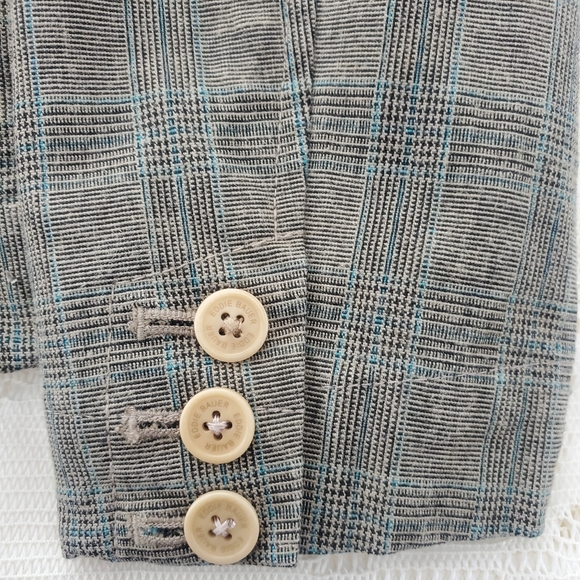 Eddie Bauer Plaid Blazer Women's Size 6 EUC - Picture 4 of 6